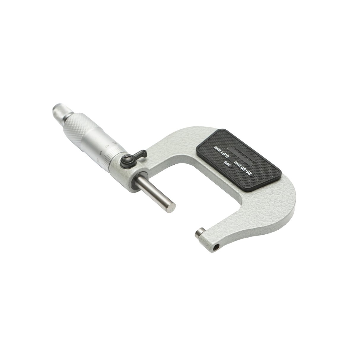 Micrometru mecanic de exterior cu cadru emailat, metric 25-50 mm